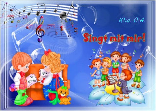 Singt mit mir!