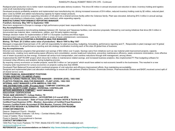 accounting resumes objectives