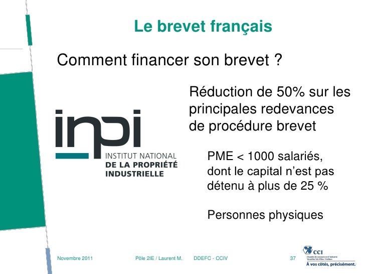 comment financer un brevet