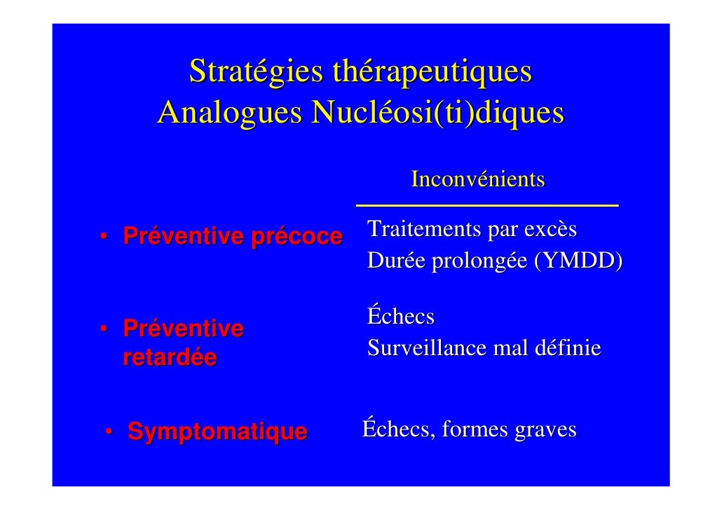 La Chimiothérapie Préventive