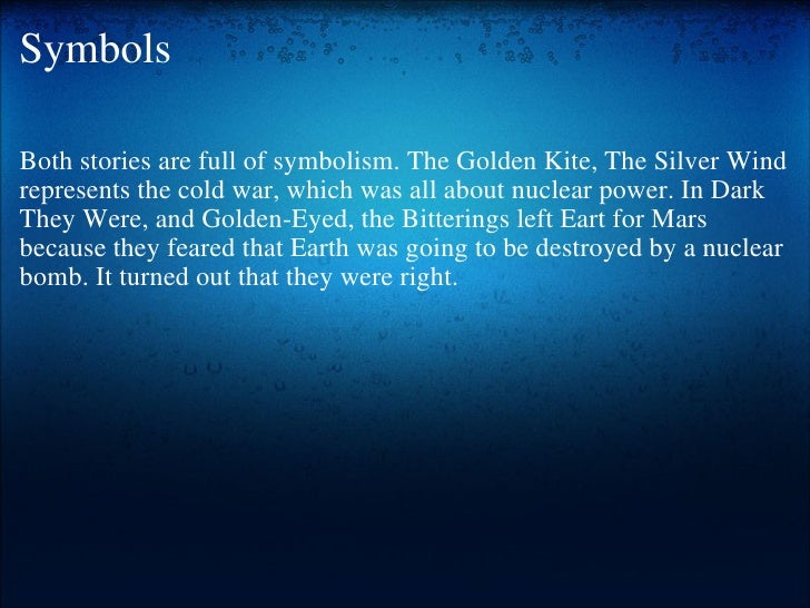 ray bradbury the golden kite the silver wind cause and effect chart