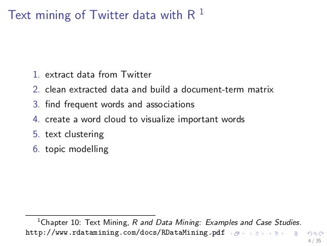 rdm zhao r and data mining Buy r and data mining (9780123969637): examples and case studies: nhbs - yanchang zhao, academic press. rdm zhao r and data mining Buy r and data mining (9780123969637): examples and case studies: nhbs - yanchang zhao, academic press.