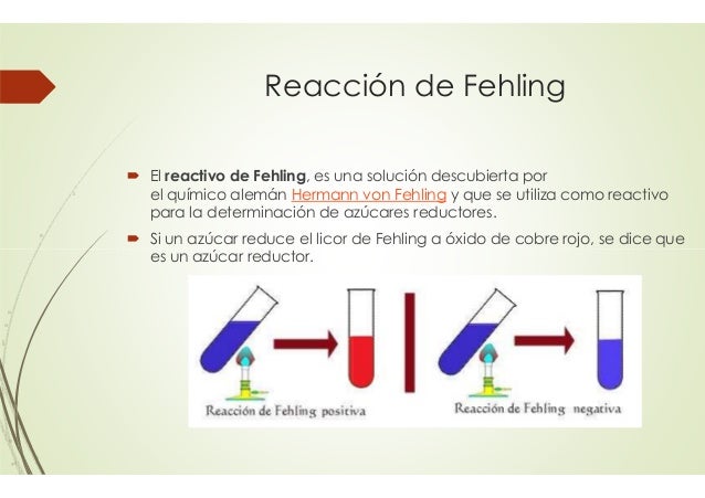 Reacciones de los carbohidratos