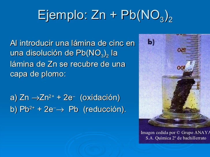 Numero De Oxidacion De Pb No3 2