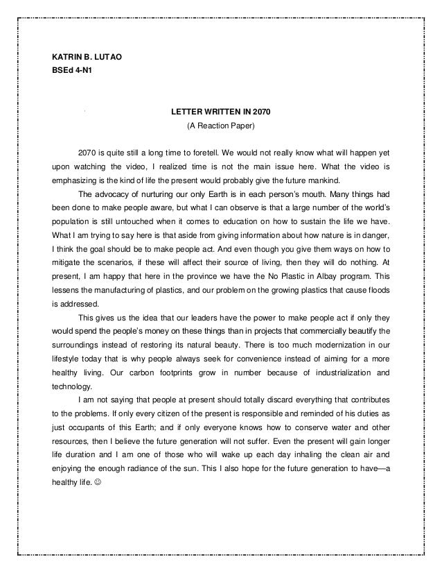 What Is A Reaction Paper & How Do I Write One? | Writing in the