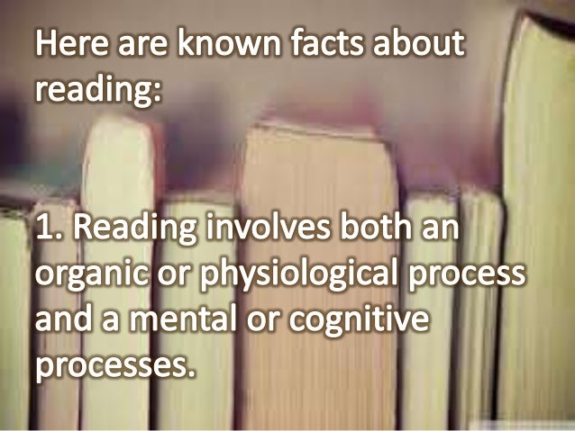 reading as a cognitive process pdf