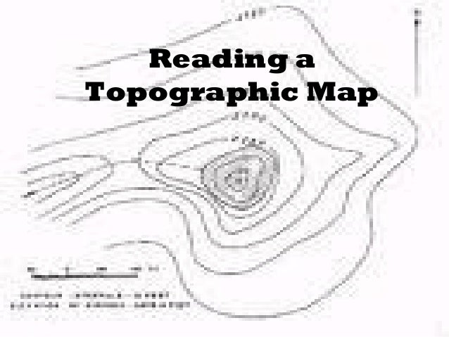 Reading a topographic map