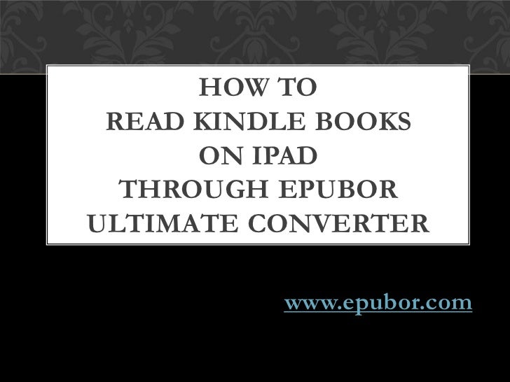 Convert Kindle To Epub File