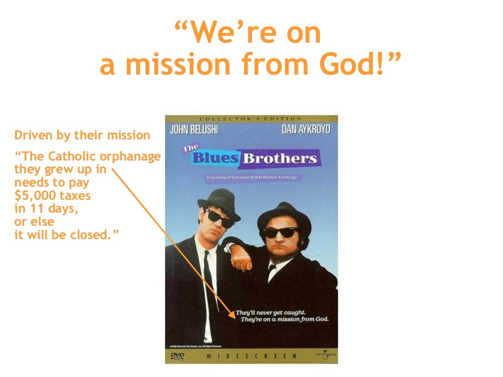 We’re on a mission