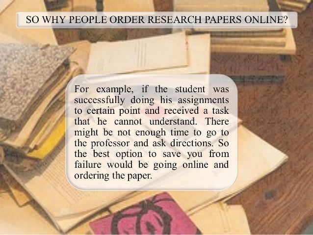 Reasons writing research paper