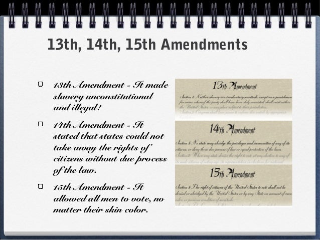 15th amendment essay