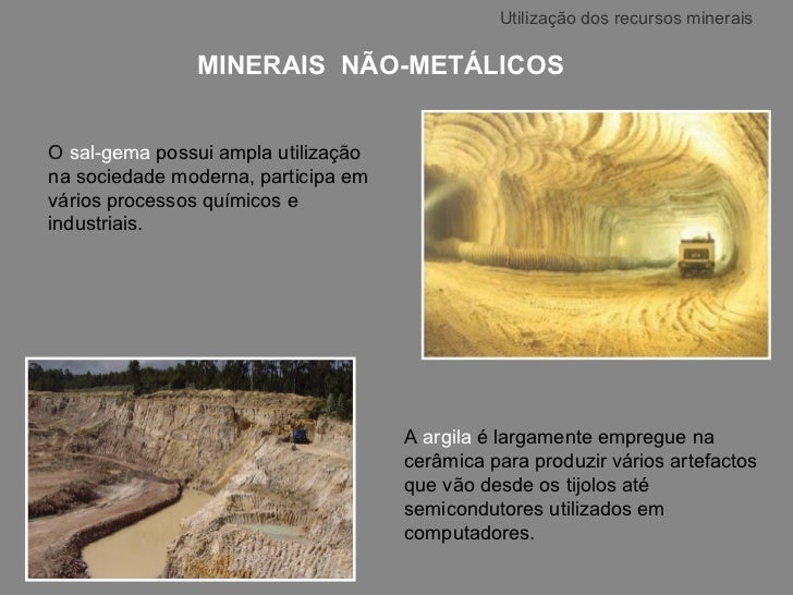 Explique A Importância Dos Recursos Minerais Para A Humanidade