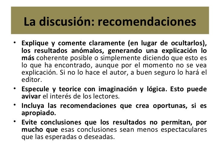 como escribir discusion y conclusion como escribir discusion y conclusion