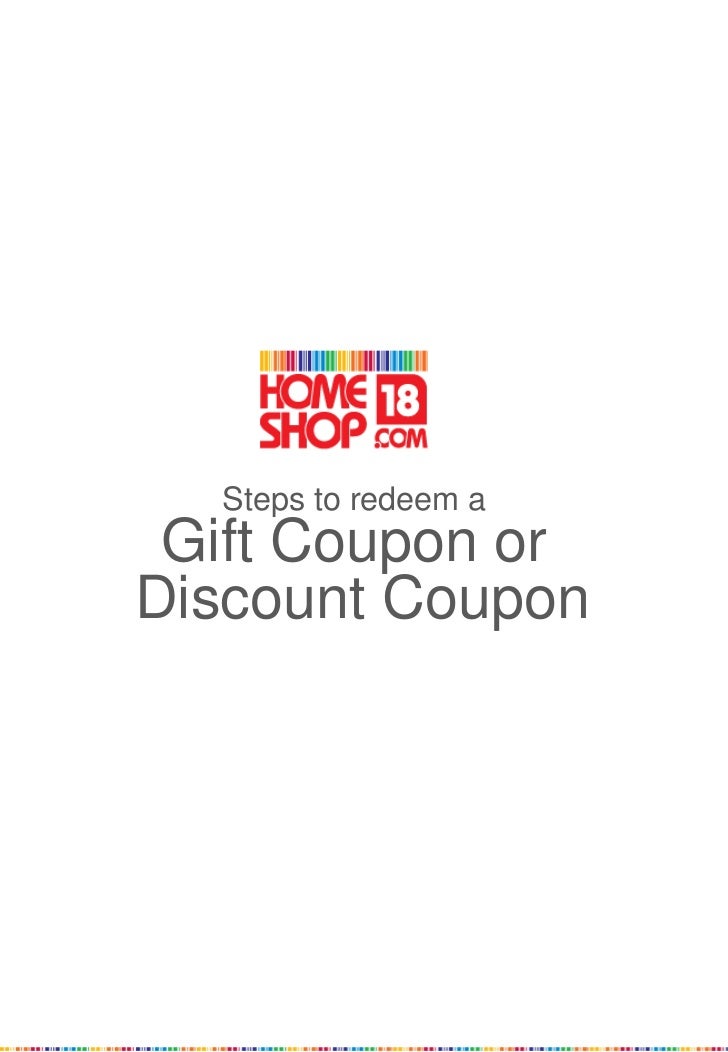 Discount coupon for homeshop18