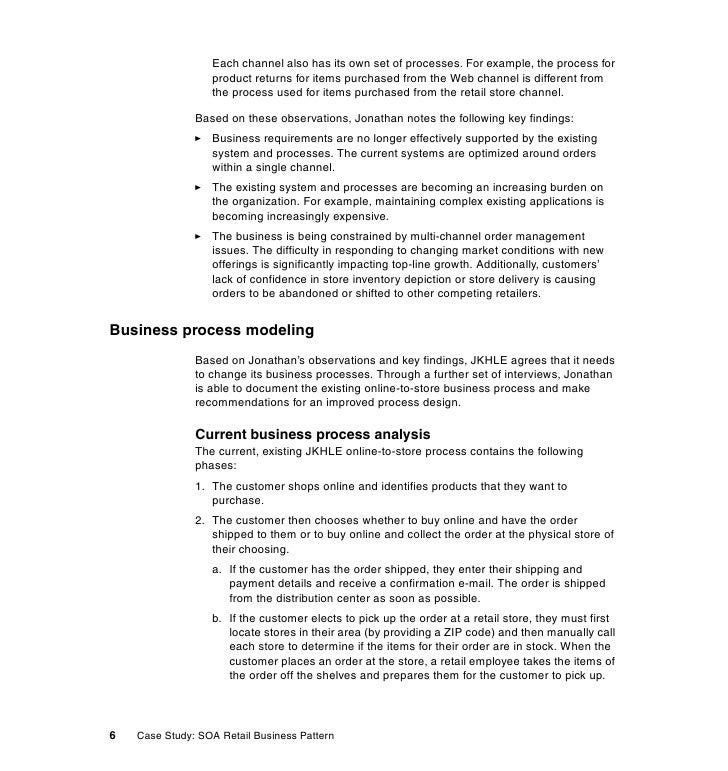 Case Study: Business Process Analysis | - WordPress com