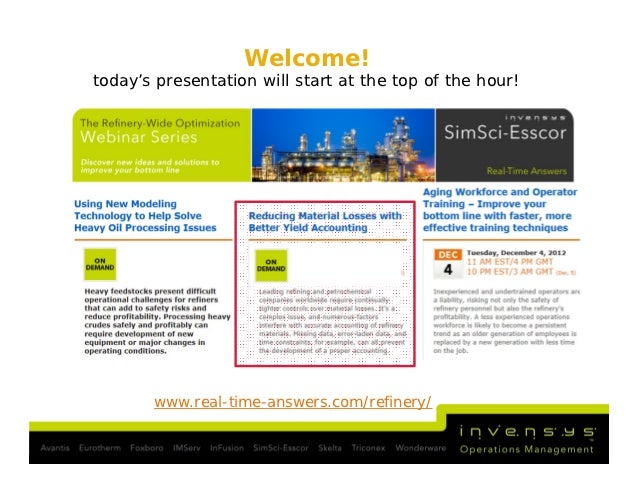 Reducing material losses with better yield accounting Reducing material losses with better yield accounting