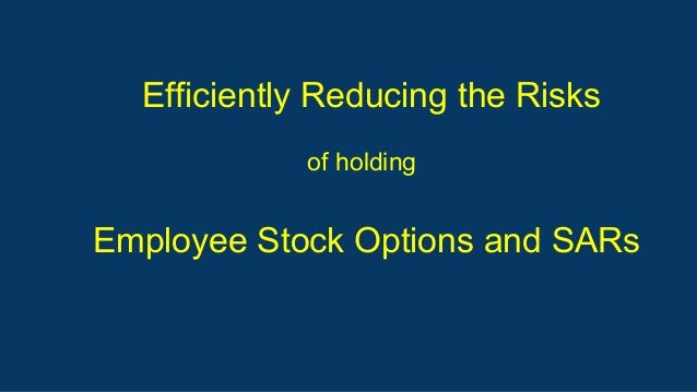 Minimizing taxes on stock options