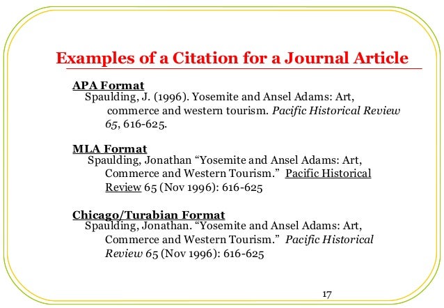 Mla in essay citation