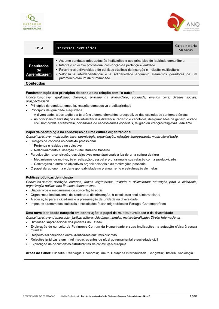 Referencial cursos