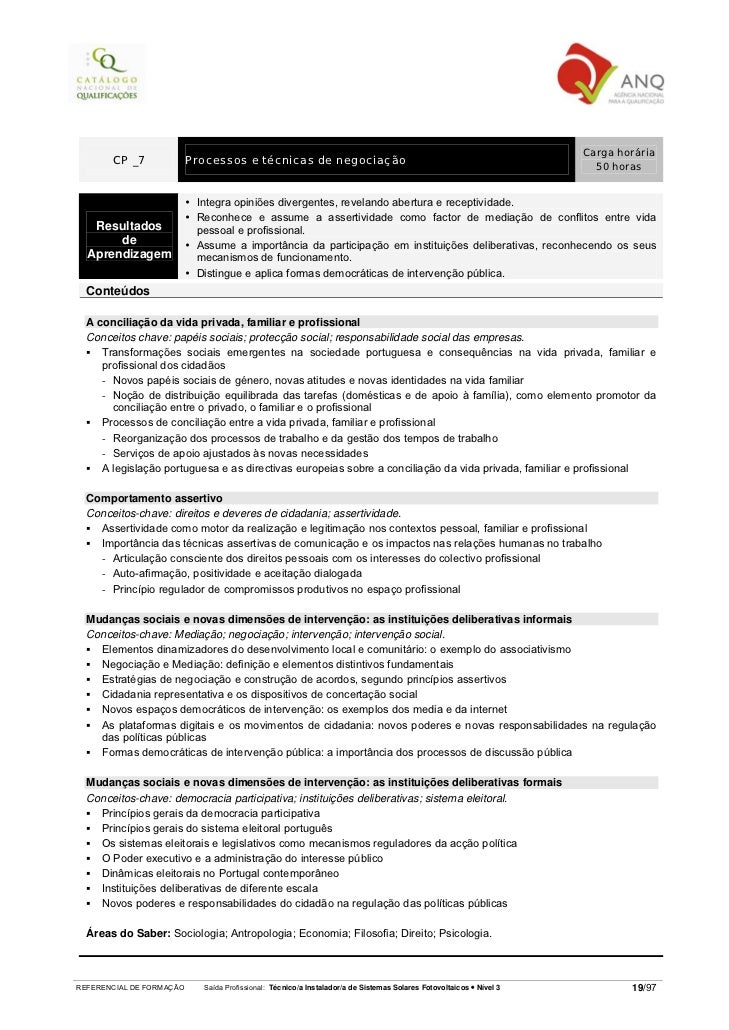 Referencial cursos