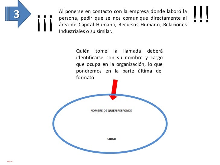 formatos para referencias laborales