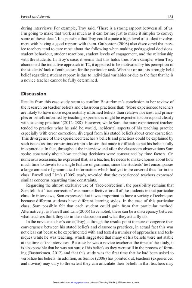 reflective essay examples