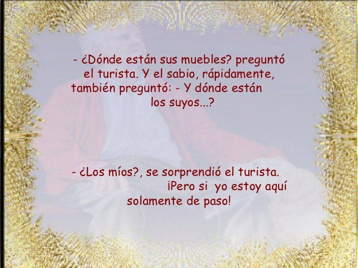 Reflexion...el hombre viejo y el sabio