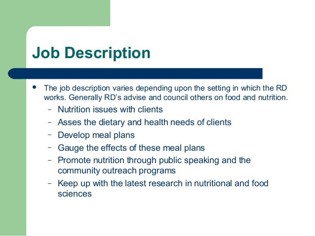 nutritionist description registered dietitian nutritionist description registered dietitian