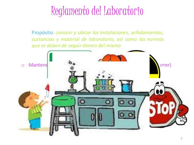 Reglamento de laboratorio escolar