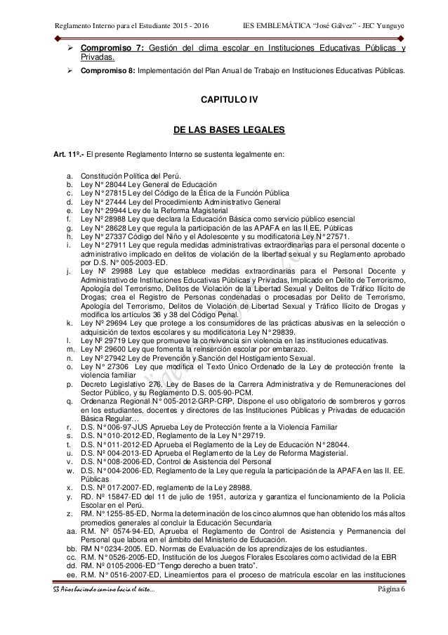 Reglamento De La Cts 2016 | reglamento interno para estudiantes 2015 Reglamento De La Cts 2016 | reglamento interno para estudiantes 2015