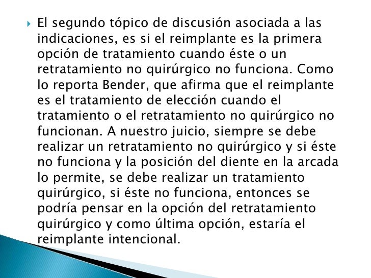 que es sin compromiso radicular