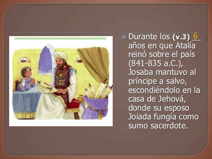 Reinado malvado de atalia en juda