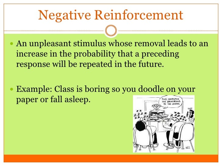 Taking Viagra Negative Reinforcement