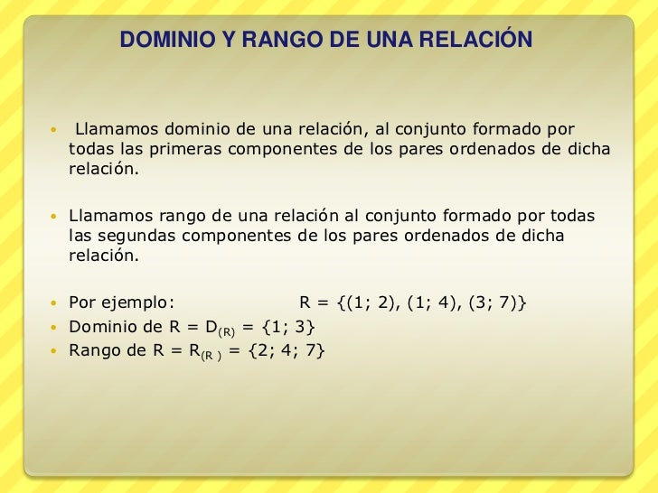 Relaciones binarias
