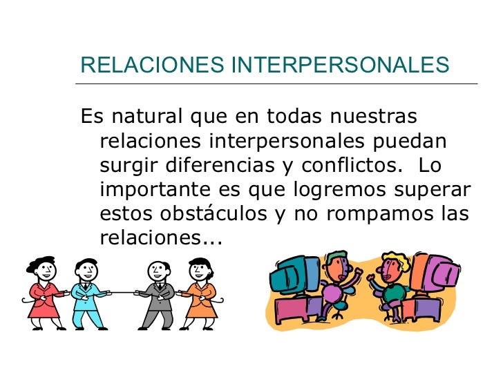 Relaciones interpersonales