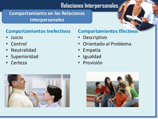 Relaciones interpersonales