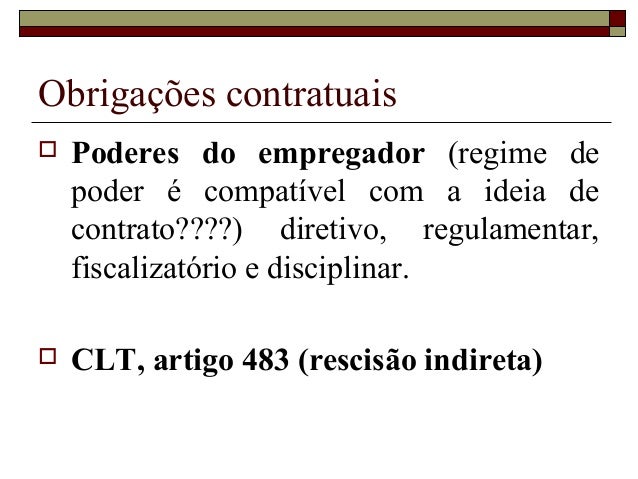 Artigo clt 482
