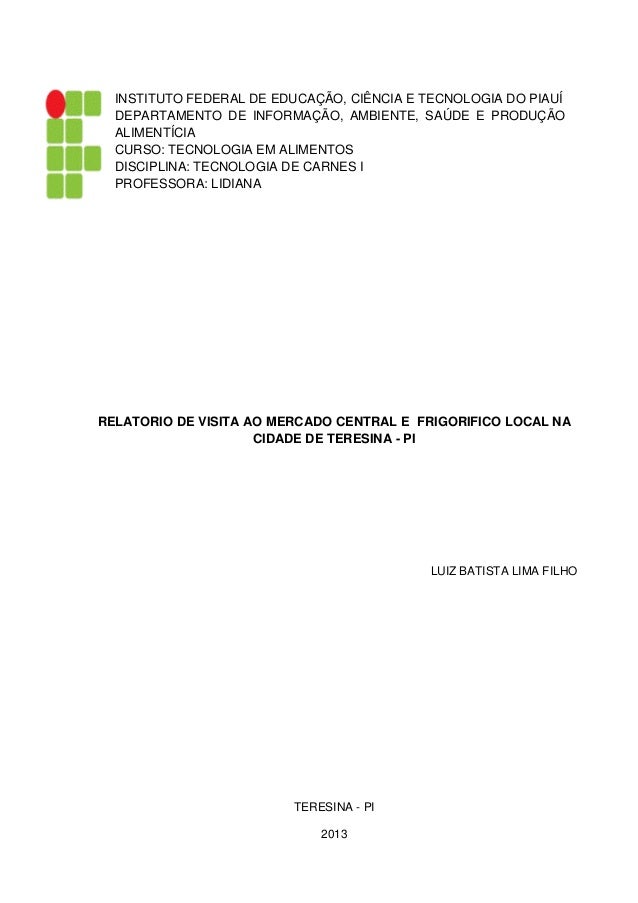 Relatorio ciencia politica