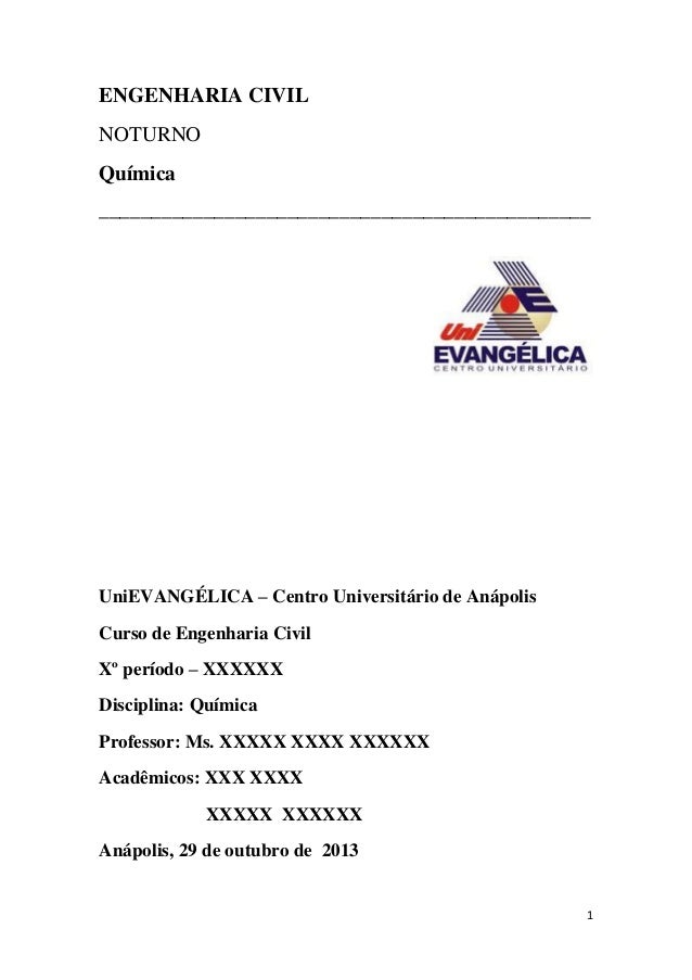 Relatorio visita tecnica abnt