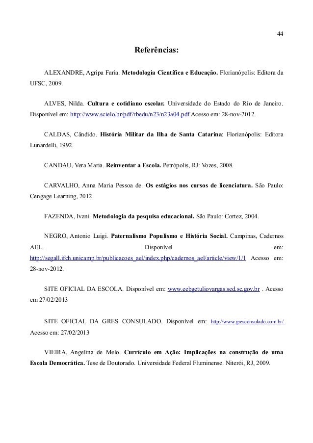 Relatorio final de estagio supervisionado de pedagogia