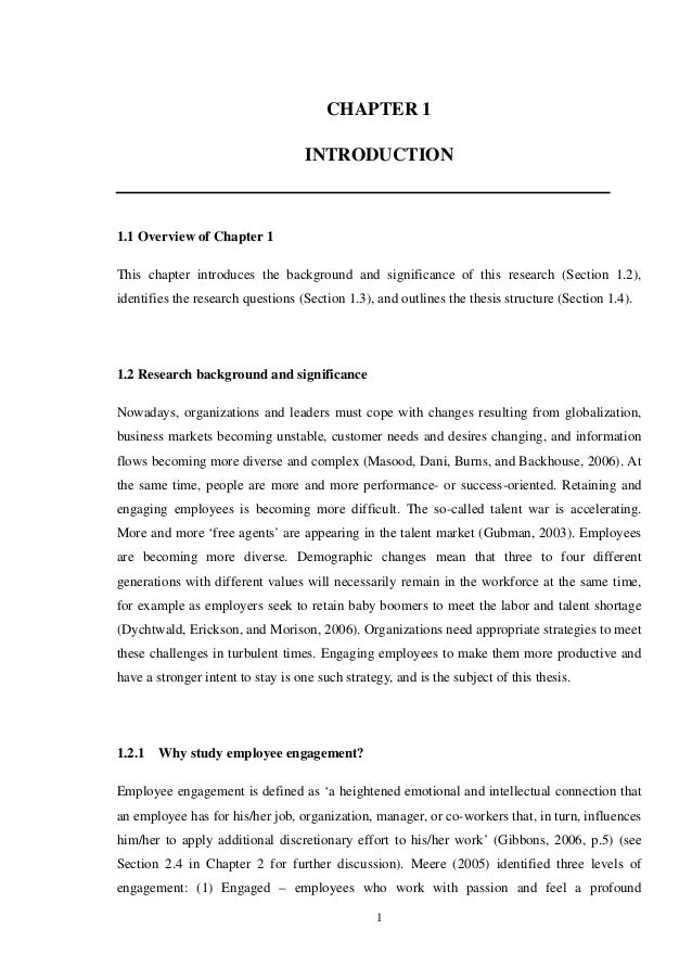 Buying a dissertation employee engagement