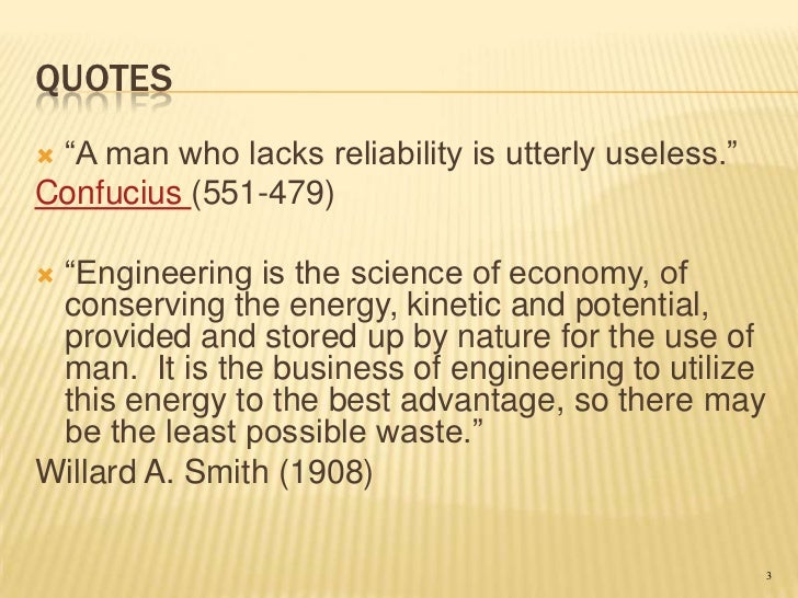 Reliability Training Lesson 1 Basics