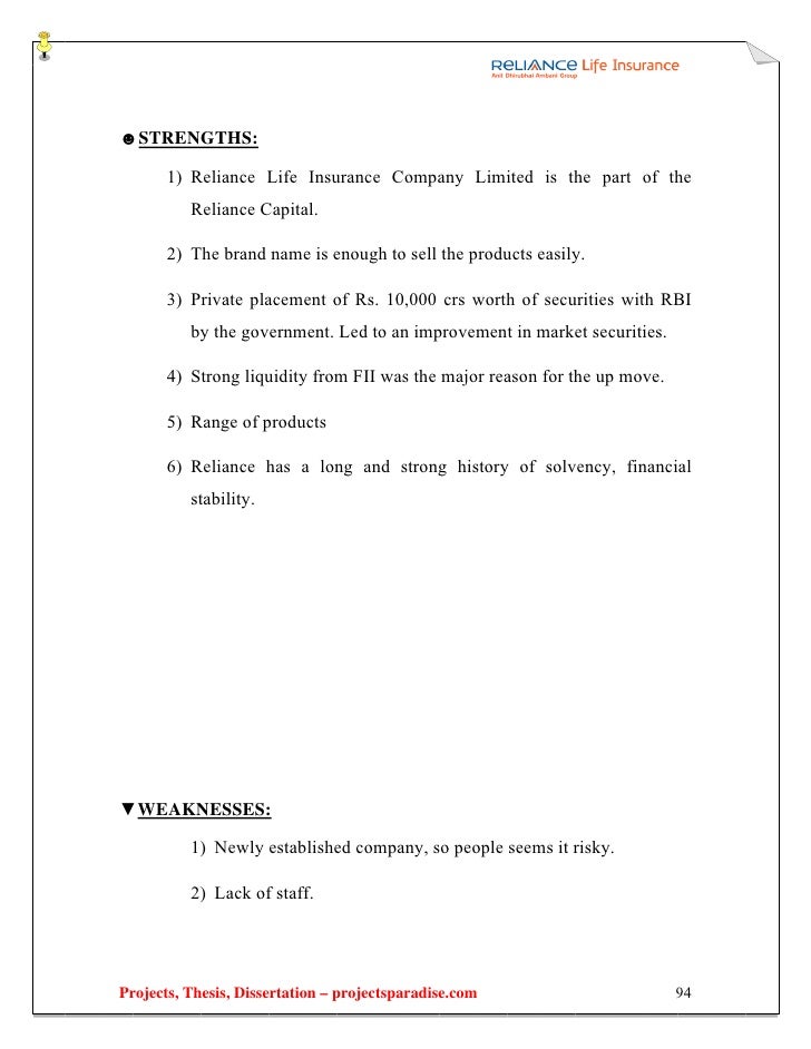Phd thesis on life insurance