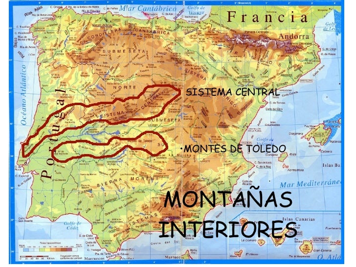 Relieve Peninsular