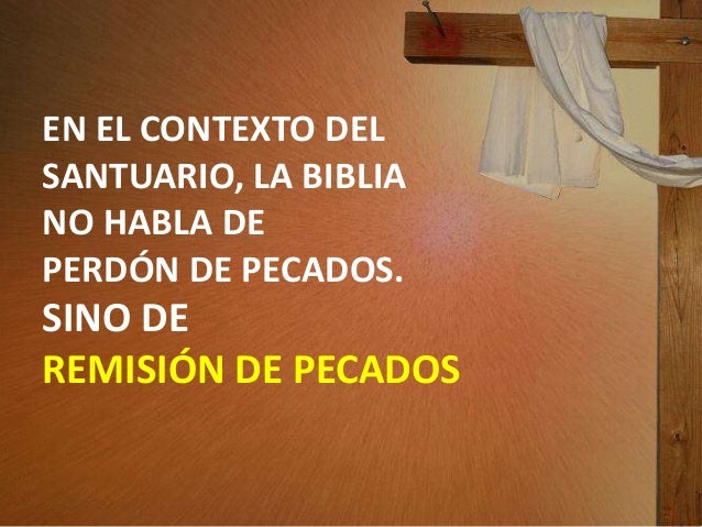 Remision de pecados Remision de pecados