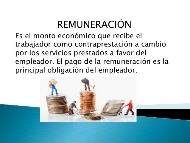 Remuneracion exposicion