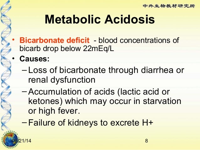 metabolic acidosis and alkalosis metabolic acidosis and alkalosis