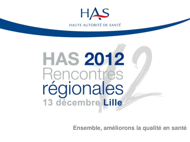 Rencontres regionales has lille