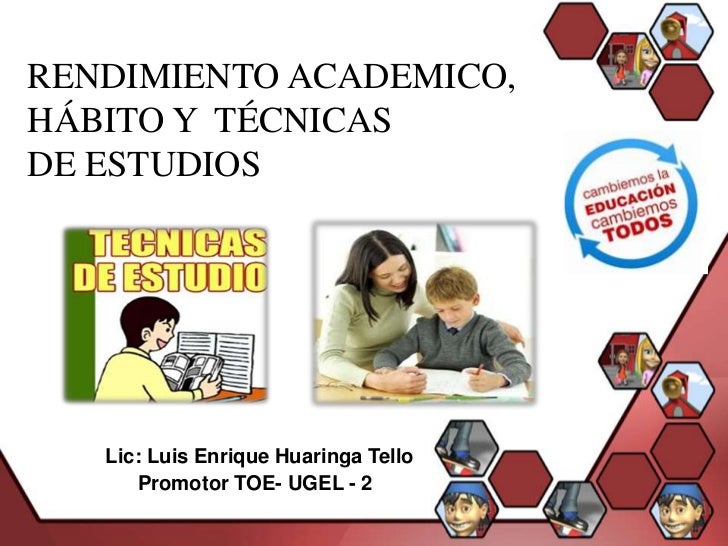 Rendimiento academico.