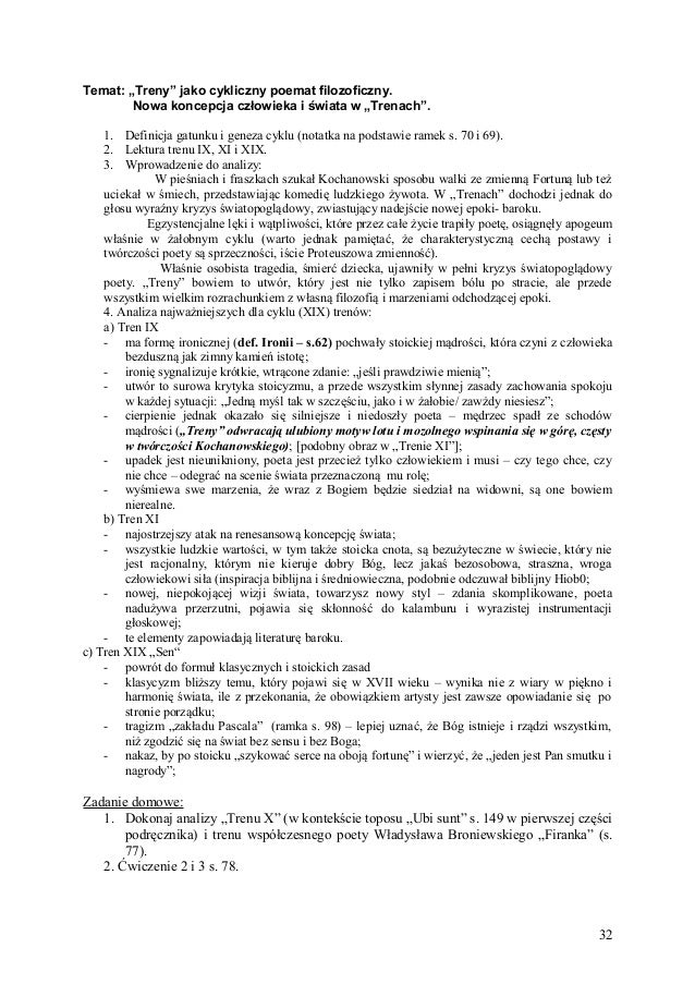 Ignacy Krasicki renesans Ignacy Krasicki renesans